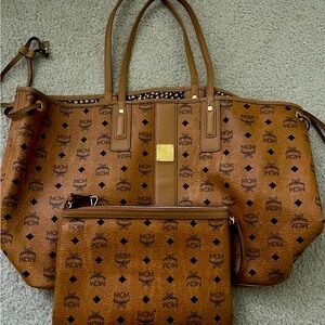 👜 MCM LARGE LIZ SHOPPER TOTE 👜